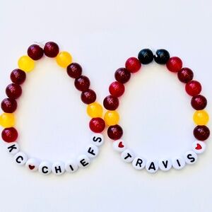 TAYLOR SWIFT Eras Tour Friendship Bracelets - Kansas City Chiefs - Travis Kelce